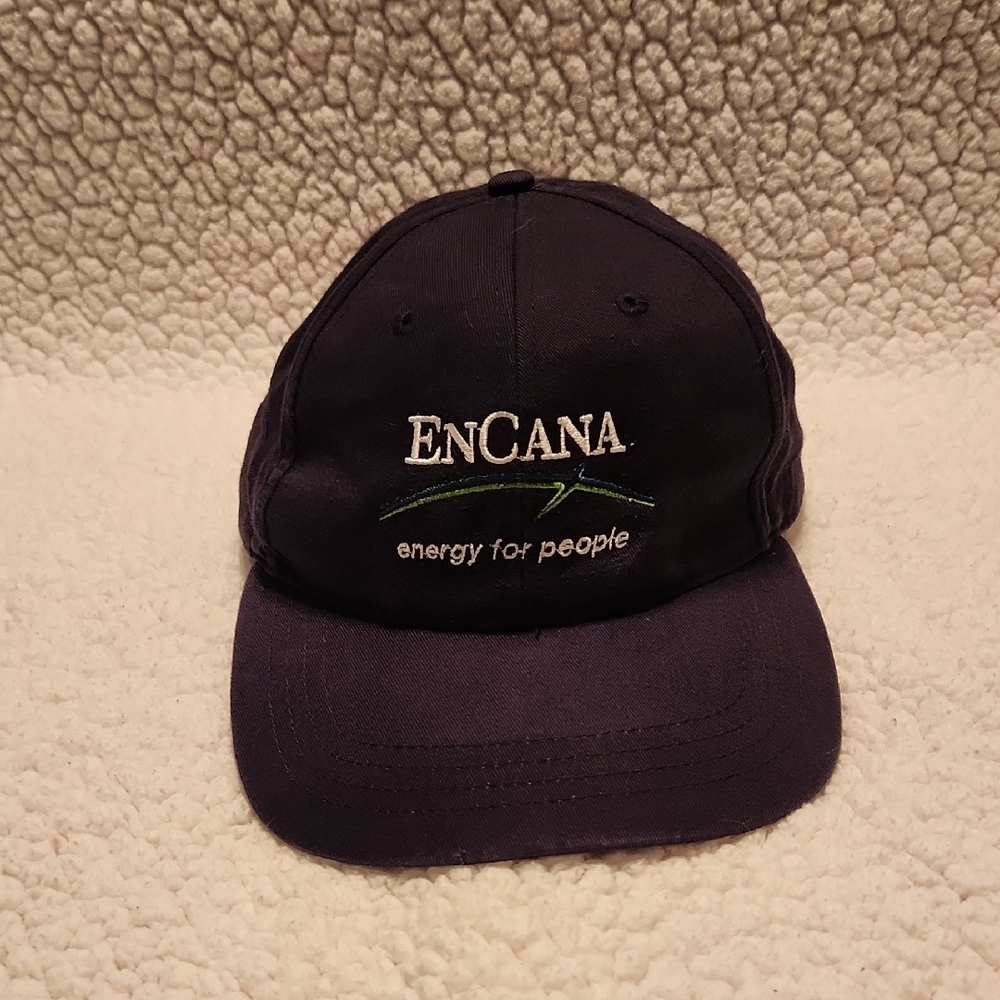 Vintage 90% EnCana Energy For People 100% Cotton Truckers Hat Ball Cap